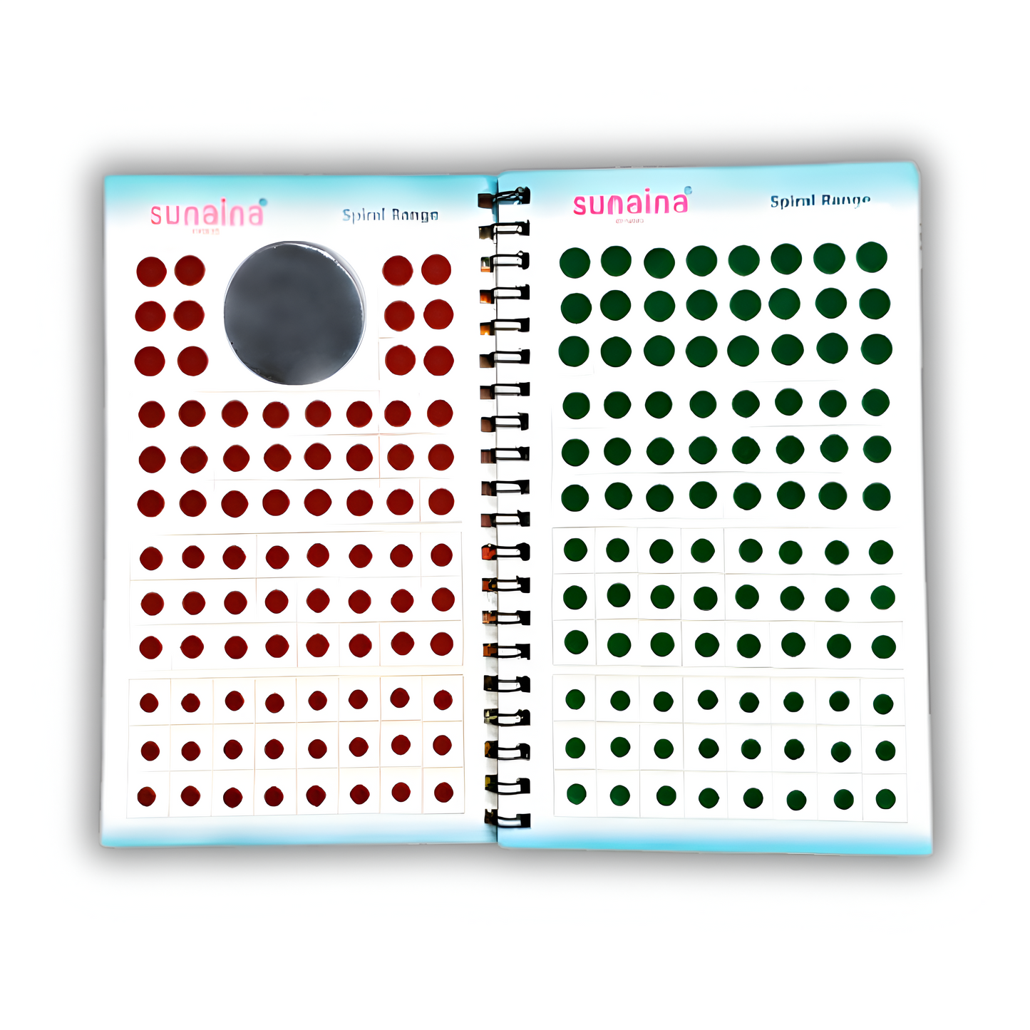 Spiral Premium Collection Bindi 10 Exotic Colour Bindi Book For Women