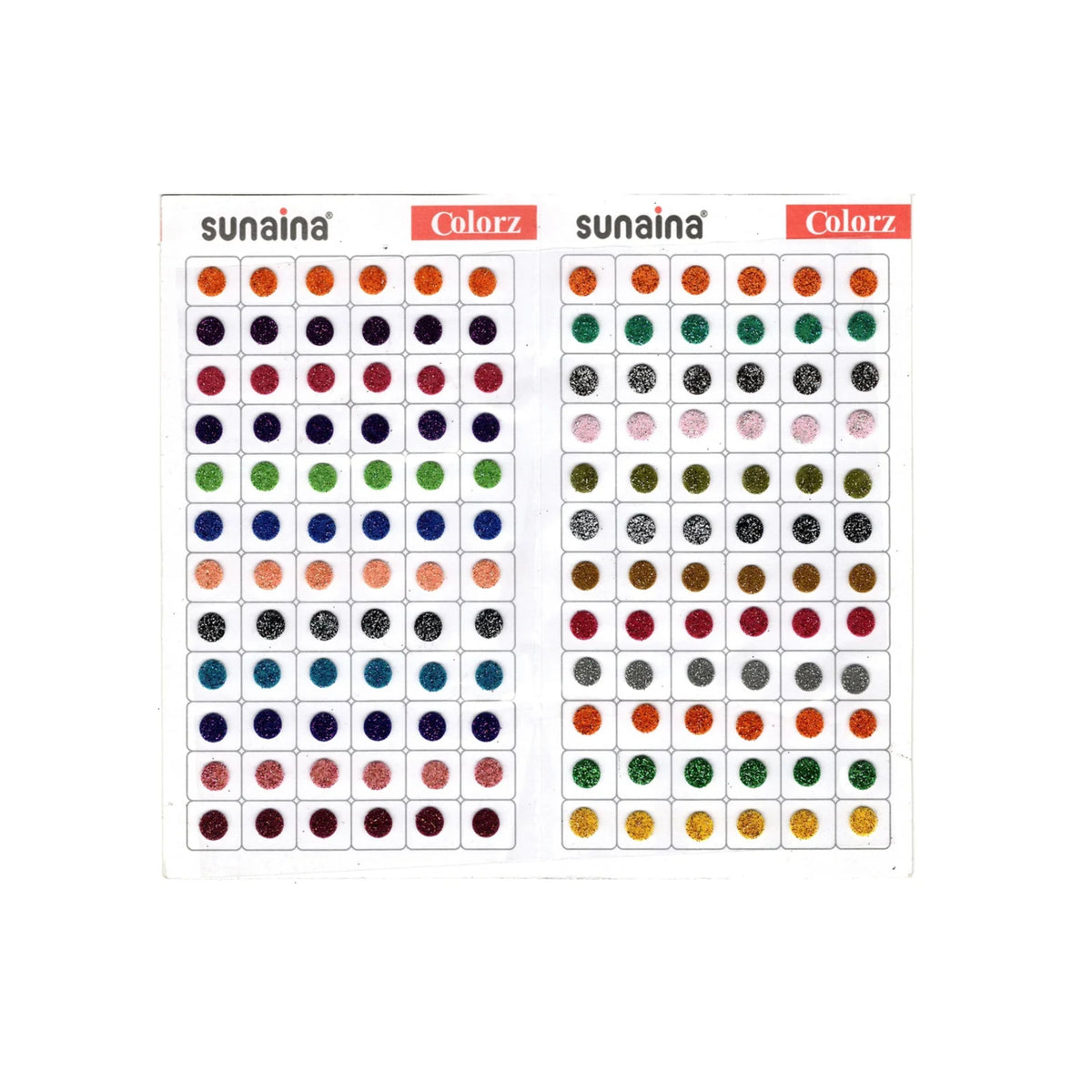 Sunaina Colorz Multicolor Glitter Bindi