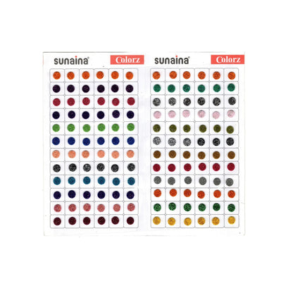 Sunaina Colorz Multicolor Glitter Bindi