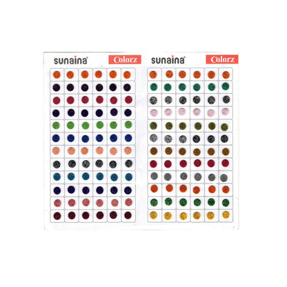 Sunaina Colorz Multicolor Glitter Bindi
