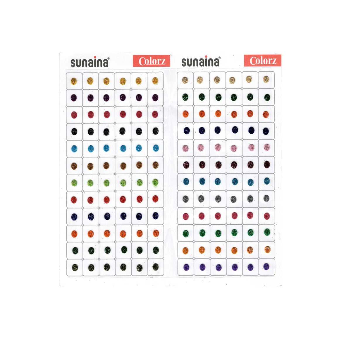 Sunaina Colorz Multicolor Glitter Bindi