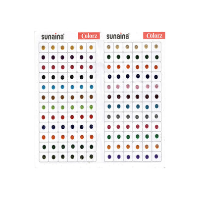 Sunaina Colorz Multicolor Glitter Bindi