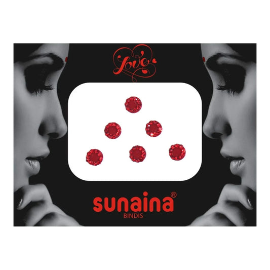 Sunaina Designer Medium Size Red Round Bindi