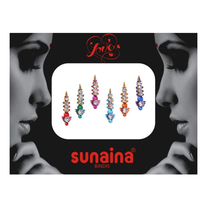 Sunaina Multicolor Long Designer Bindi