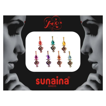 Sunaina Multicolor Long Designer Bindi