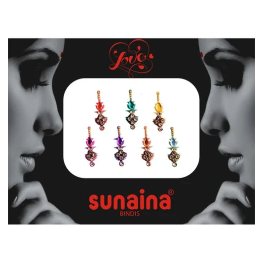 Sunaina Multicolor Long Designer Bindi