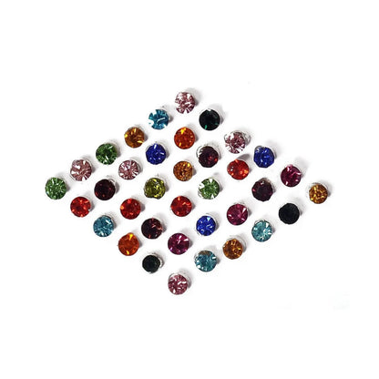 Sunaina Designer Multicolor Small Size Stone Bindi