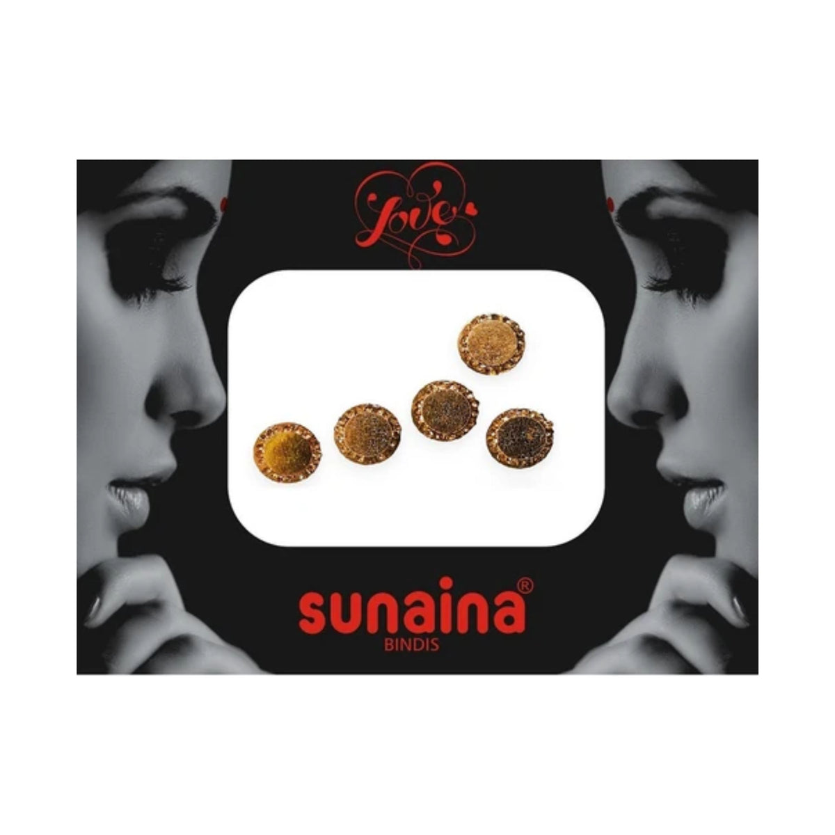 Sunaina Designer Round Golden Stone Bindi