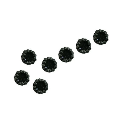 Sunaina New Love Collection Round Medium Black Stone Bindi