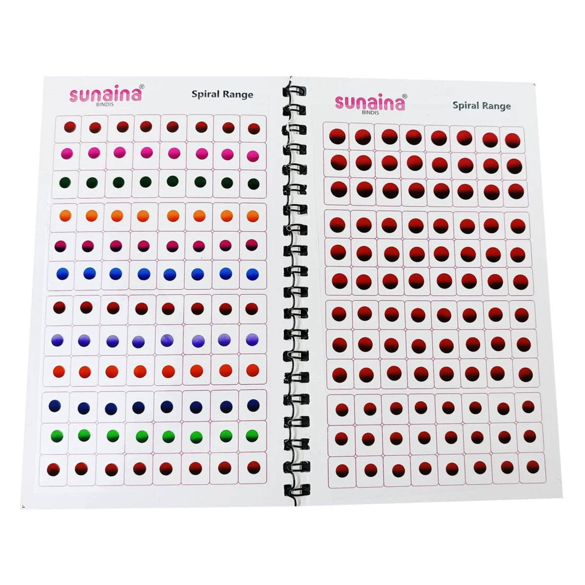 Sunaina Double Shade Spiral bindi book