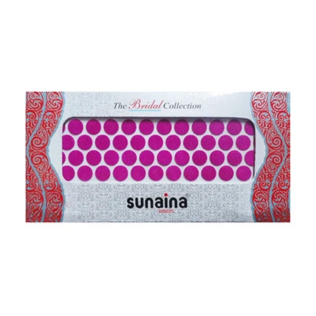 Sunaina Plain Bridal Collection Dark Pink