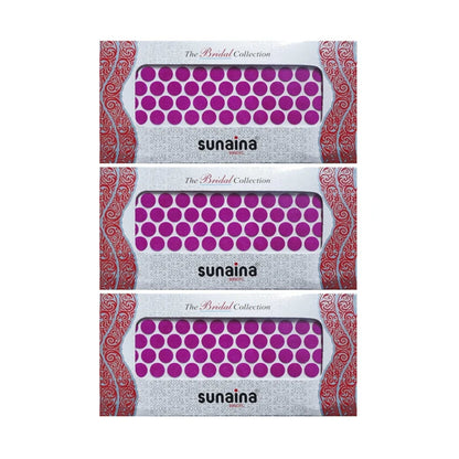 Sunaina Plain Bridal Collection Dark Pink