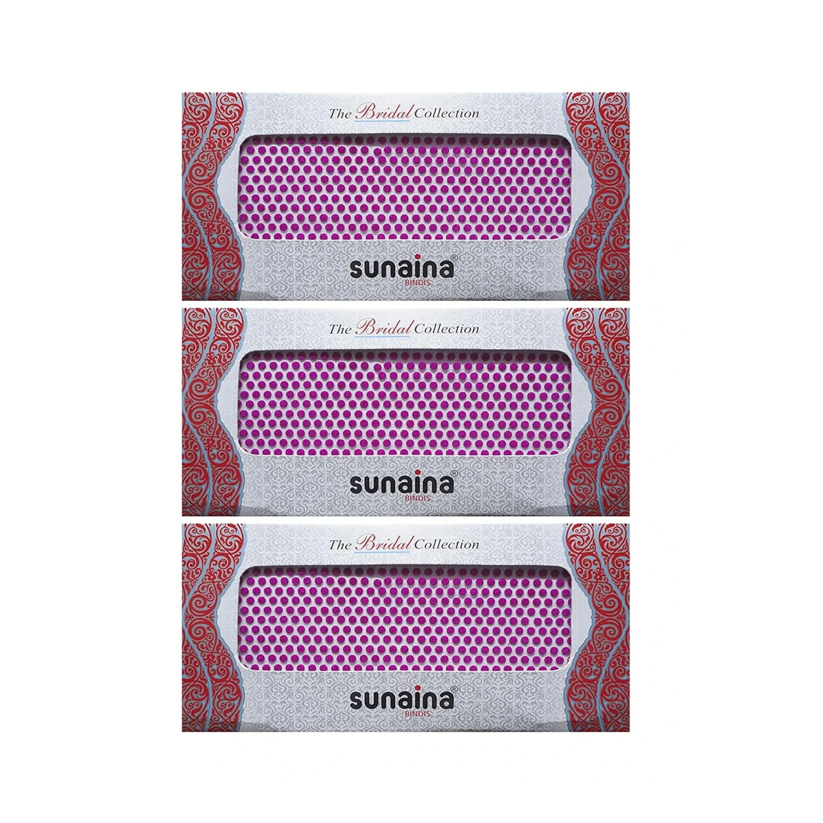Sunaina Plain Bridal Collection Dark Pink