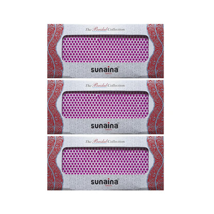 Sunaina Plain Bridal Collection Dark Pink