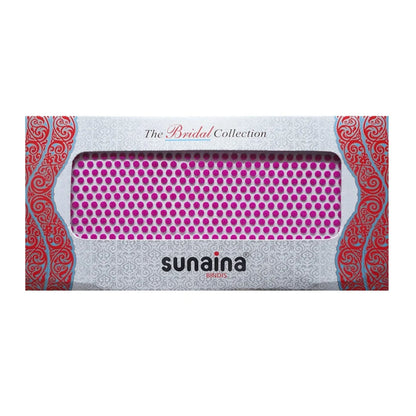 Sunaina Plain Bridal Collection Dark Pink