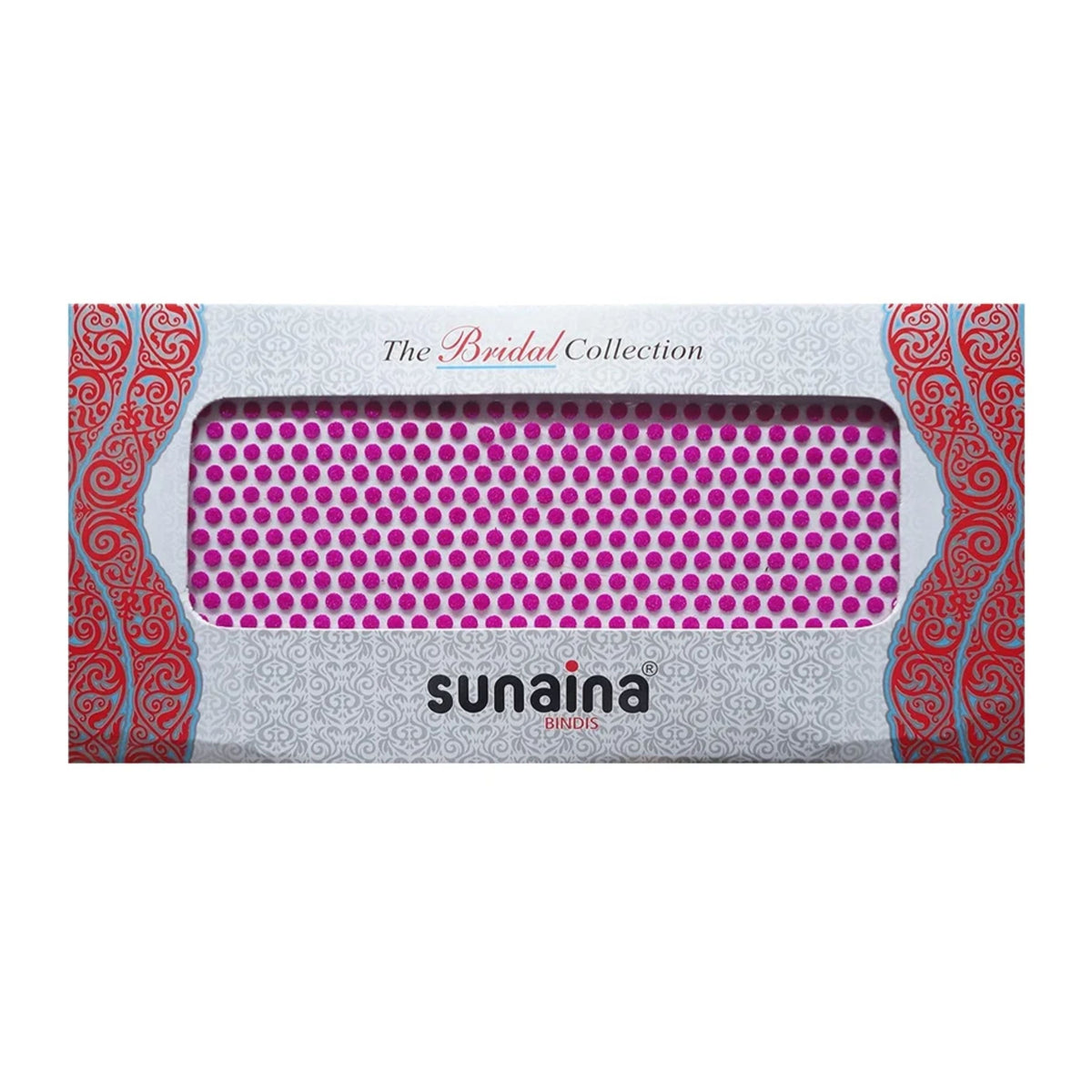 Sunaina Plain Bridal Collection Dark Pink