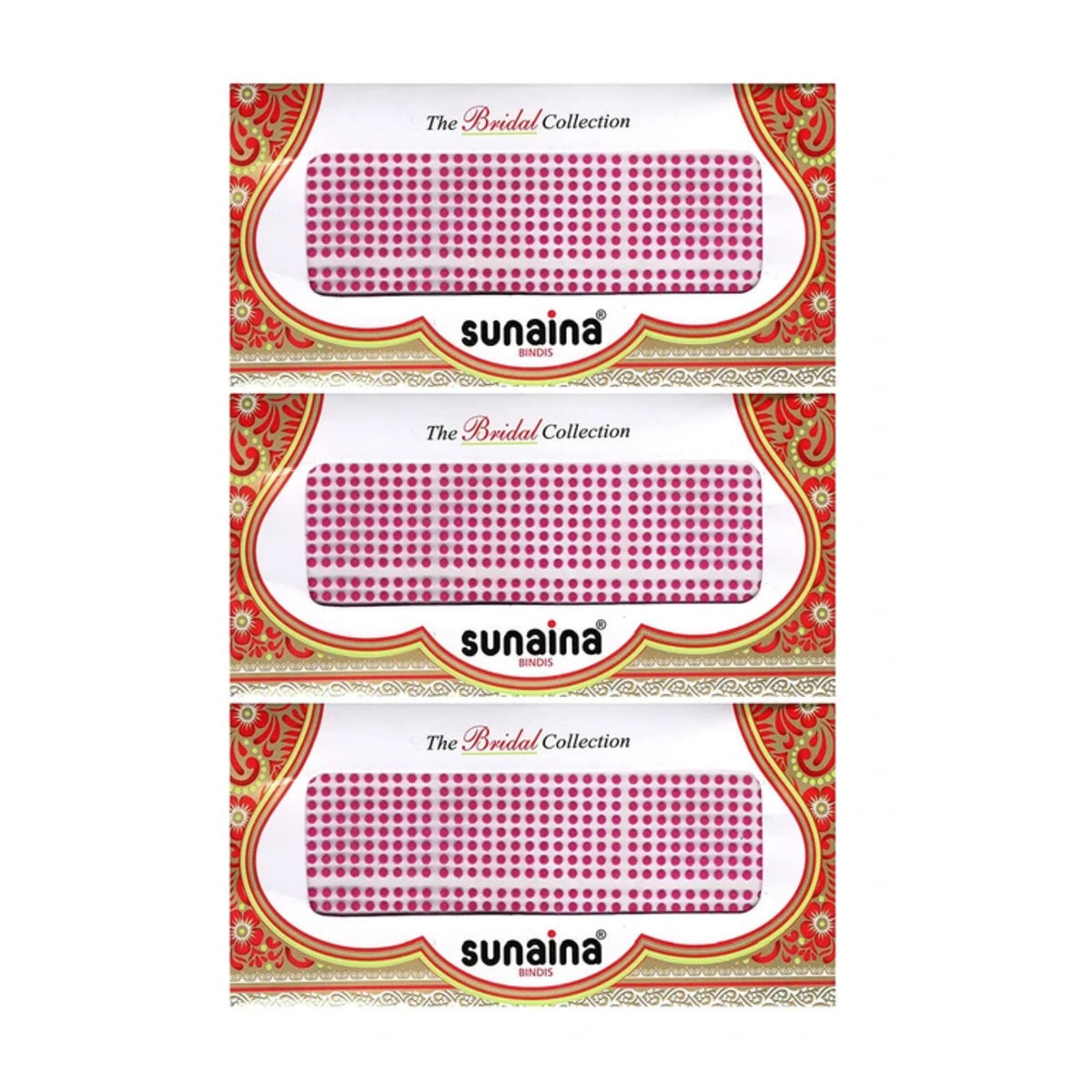 Sunaina Plain Bridal Collection Dark Pink