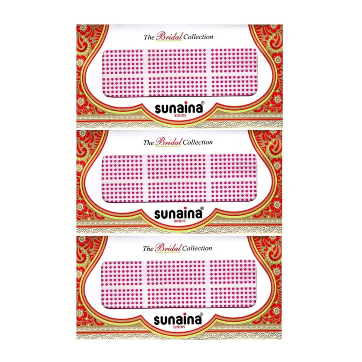 Sunaina Plain Bridal Collection Dark Pink