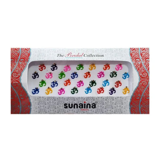 Sunaina Traditional Bridal Collection Om Multicolour Bindi