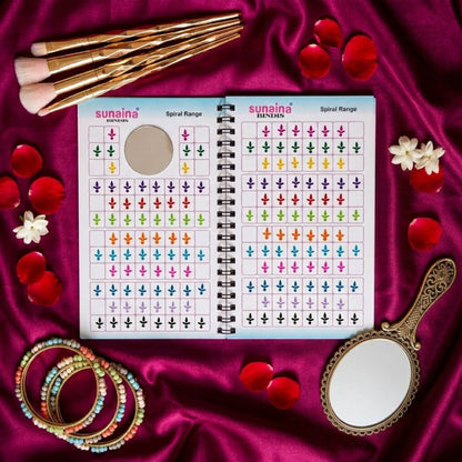 SUNAINA Fancy Multicolour Kalyanam Bindi Book for Women & Girls