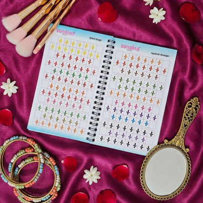 SUNAINA Fancy Multicolour Kalyanam Bindi Book for Women & Girls