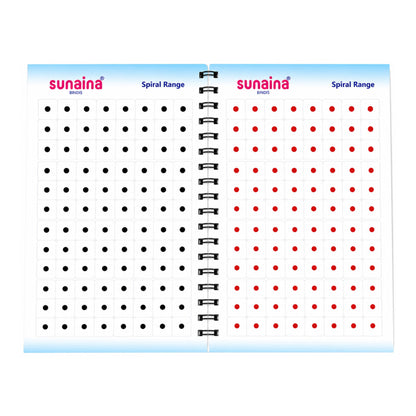 Sunaina Micro Mini Bindi Book for Girls & Women | Suitable for All Skin Tones | Perfect for Daily Wear, Festival, Wedding & All Occasions