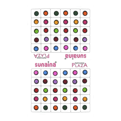 Outline Sketch Round Multicolor Bindi, Kumkum Bindi (180 Bindi)