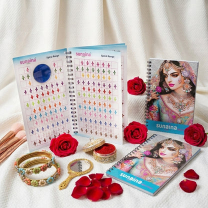 SUNAINA Fancy Multicolour Kalyanam Bindi Book for Women & Girls