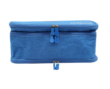 Sunaina Sky Blue 3 Layer Undergarments Organizer Bag