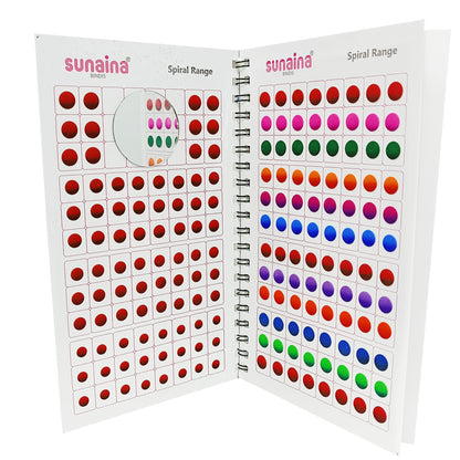 Sunaina Double Shade Spiral bindi book