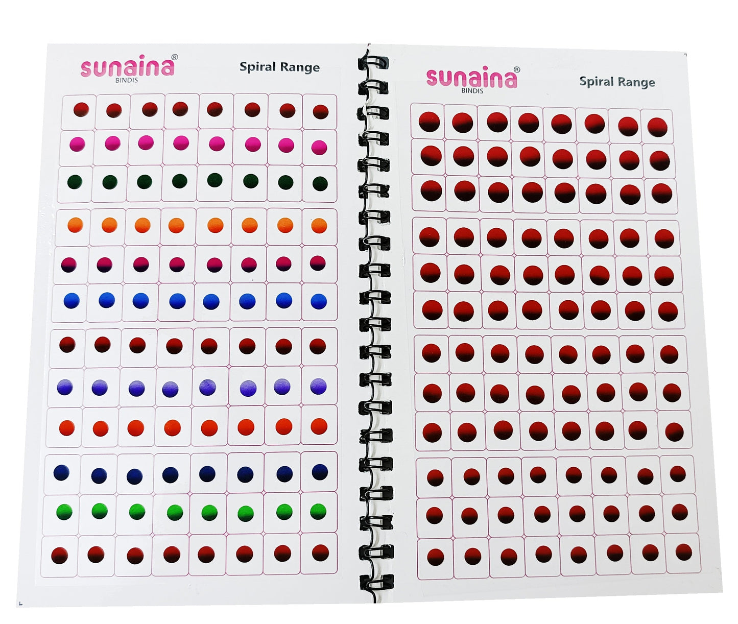 Sunaina Double Shade Spiral bindi book