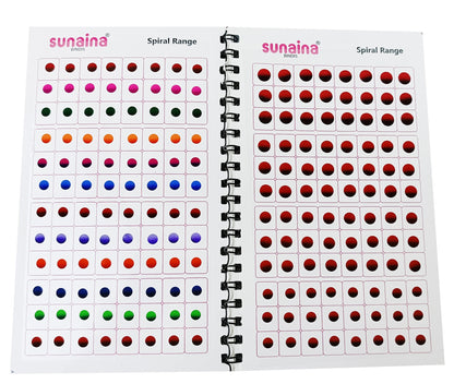 Sunaina Double Shade Spiral bindi book
