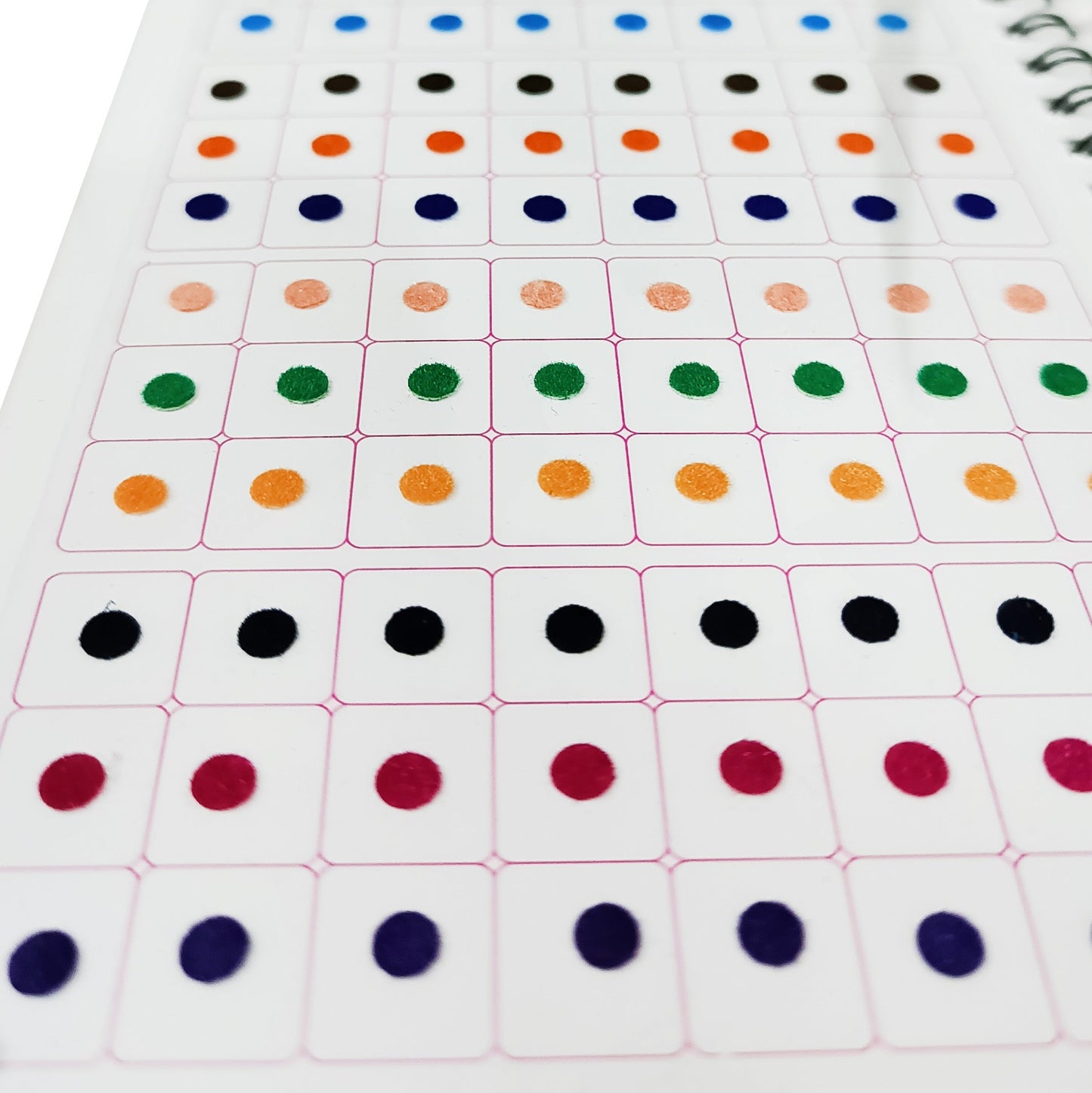 Sunaina Spiral Plain Mini Size Multicolor Bindi bindi Book