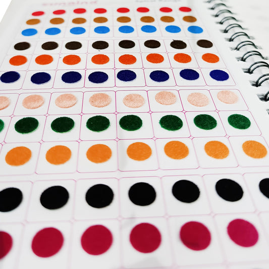 Sunaina Plain Round Multicolor Bindi Book