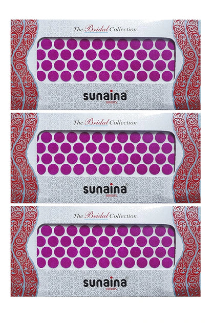 Sunaina Plain Bridal Collection Dark Pink