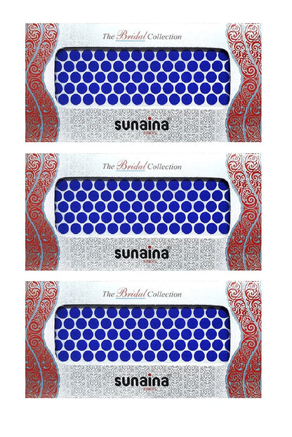 Sunaina Plain Bridal Collection Blue