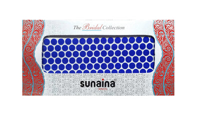 Sunaina Plain Bridal Collection Blue