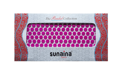 Sunaina Plain Bridal Collection Dark Pink