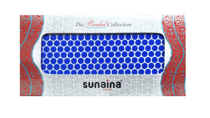 Sunaina Plain Bridal Collection Blue