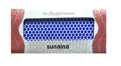 Sunaina Plain Bridal Collection Blue