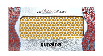 Sunaina Plain Bridal Collection Yellow