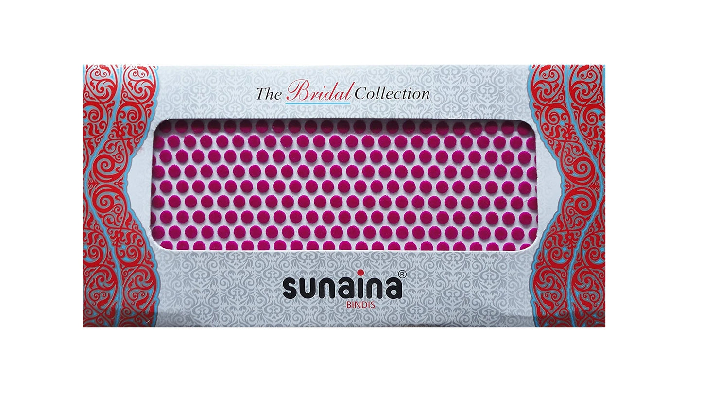 Sunaina Plain Bridal Collection Dark Pink