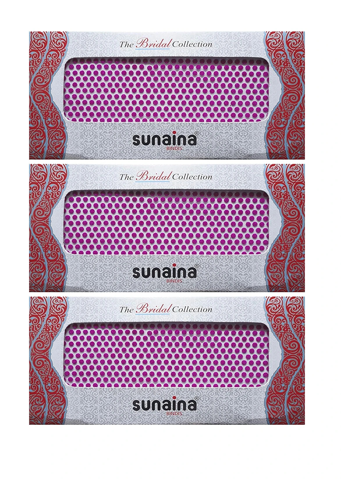 Sunaina Plain Bridal Collection Dark Pink