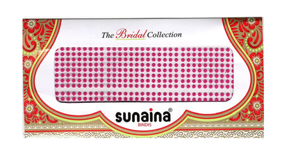 Sunaina Plain Bridal Collection Dark Pink