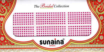 Sunaina Plain Bridal Collection Dark Pink