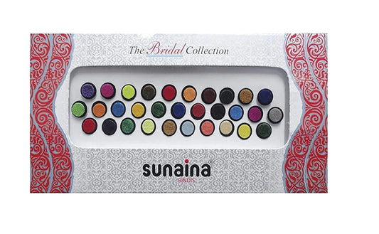 Sunaina Bridal Collection 2 Ply Multicolor Round Bindi