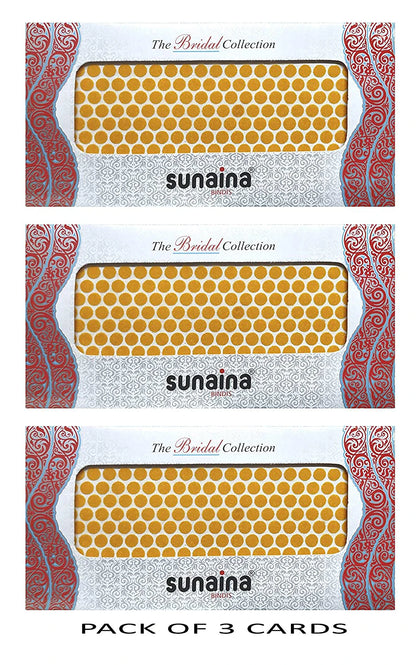 Sunaina Plain Bridal Collection Yellow