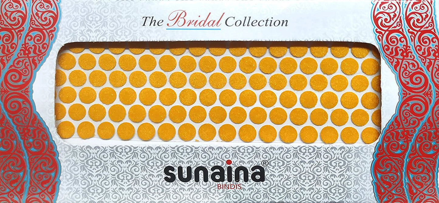 Sunaina Plain Bridal Collection Yellow