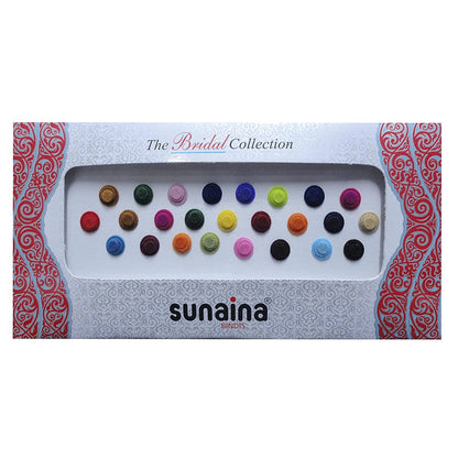 Sunaina Bridal Collection 3 Ply Multicolor Round Bindi