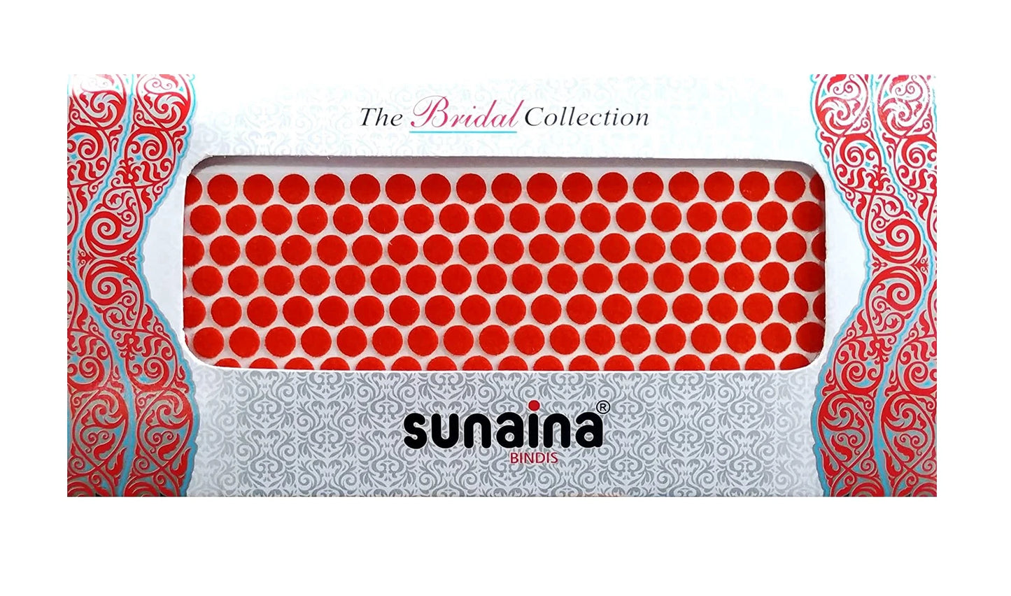 Sunaina Plain Bridal Collection Orange